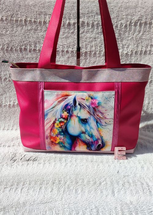 Sac cabas Muse avec image de cheval cheval