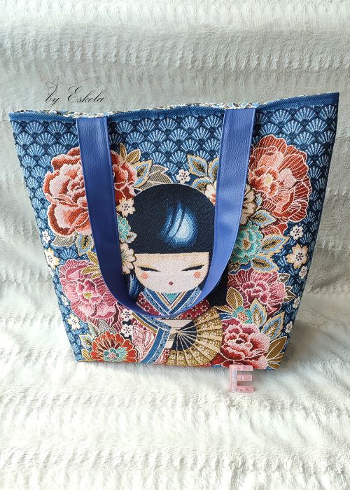 Sac cabas Jacquard